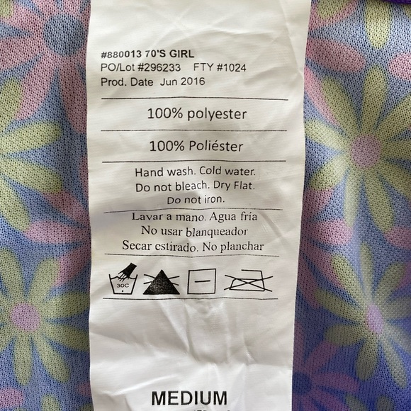 Hippy Costume Youth medium (8-10 years) - Picture 2 of 2